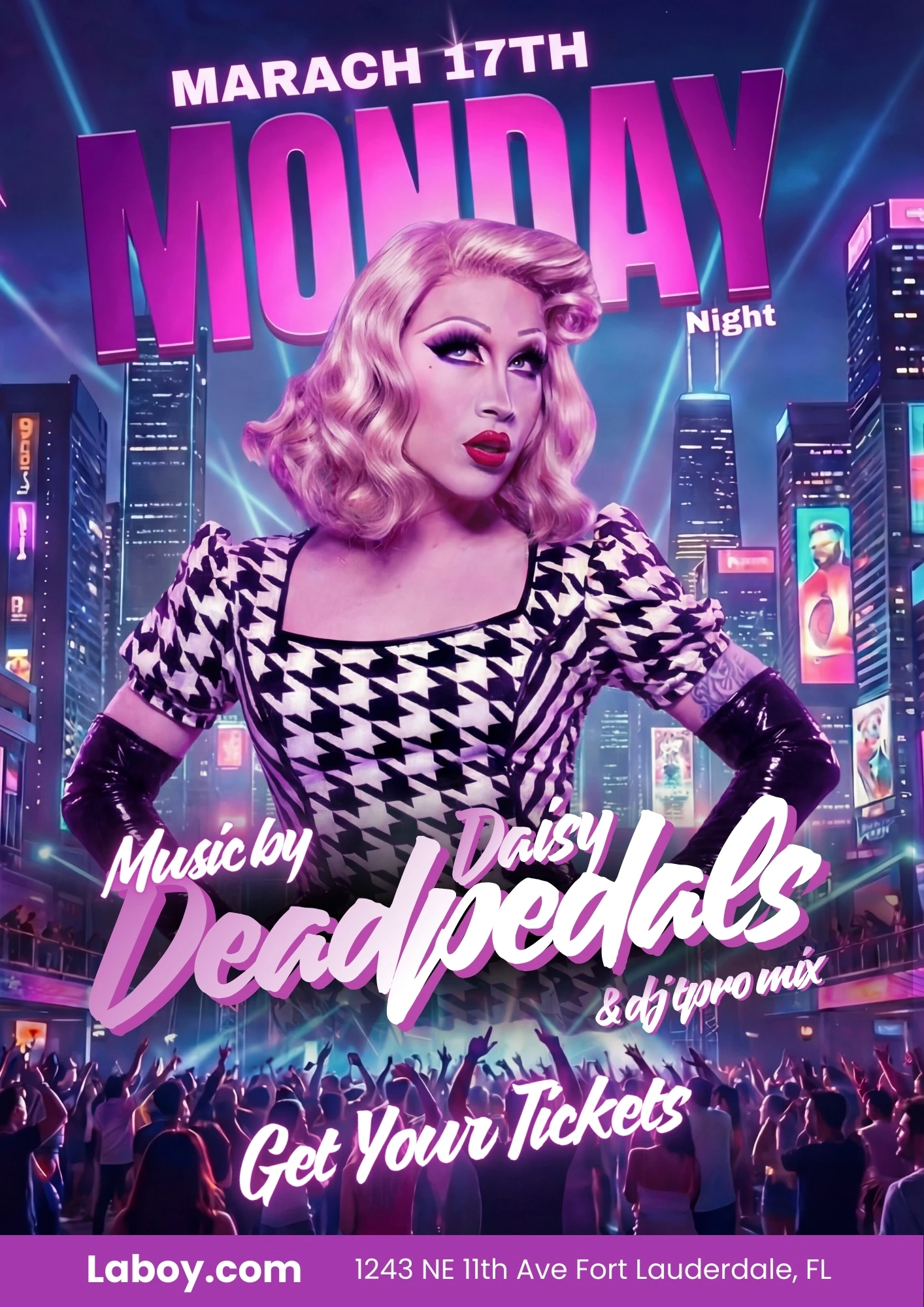 Party Hard event poster